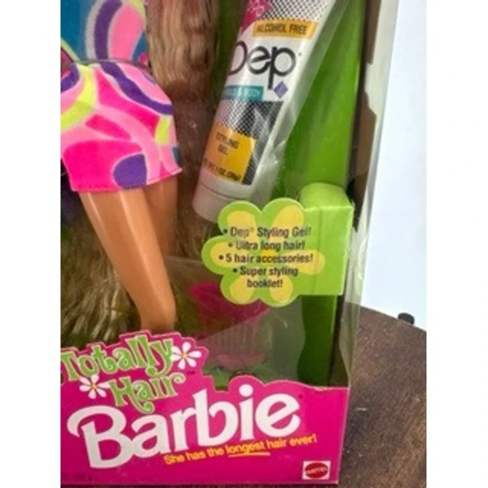 Vintage NEW Mattel 1991 Totally Hair Barbie Blonde